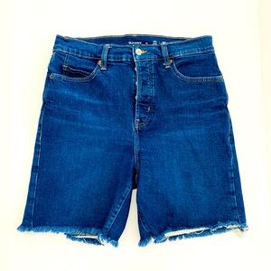 NWOT Old Navy Ski-Hi Jean Shorts, Dark Wash, Size 10